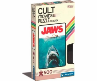 Clementoni Puzzle 500 kultovních filmů Čelisti