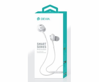 Devia Smart Series Wired Earphone (3.5) white