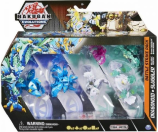 Bakugan Evolutions Mega Gameplay Figures Pack 4