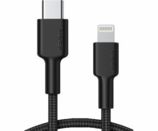 CB-CL02 Černý nylon Lightning-USB C kabel | Napájení USB ...