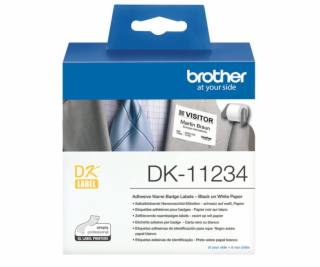 Brother - DK-11234 (papírové/visačky - oděv - 260ks) 62x1...