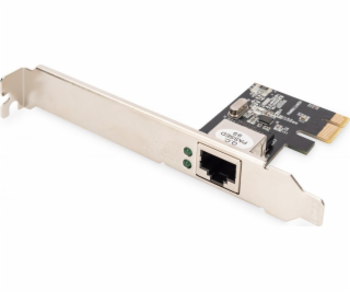 DIGITUS Gigabit Ethernet PCI Express síťová karta, nízkop...