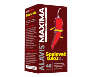 ALAVIS MAXIMA Spalovač tuků 40 kapslí