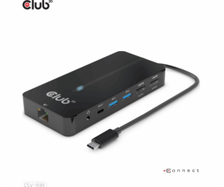 Club 3D CSV-1595 USB GEN1 TYPE-C 7-IN-1 HUB WITH 2XHDMI  ...