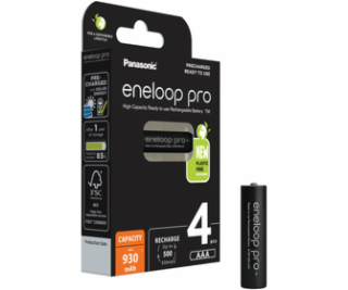 1x4 Panasonic Eneloop Pro Micro 930mAh AAA Ni-MH    BK-4H...