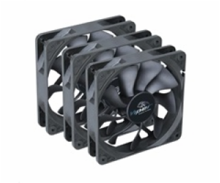 AKASA ventilátor Viper, Black Fan 12cm, 120x120x25mm, HDB...