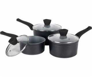 Russell Hobbs RH01706EU Pearlised saucepan set 3pcs