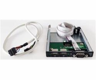 SUPERMICRO Black USB/COM port tray in slim DVD bay,RoHS/R...