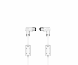 Anténní kabel 90 dB 10m, kolmé konektory, HAMA 205059