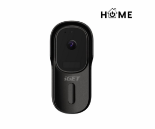 iGET HOME Doorbell DS1 Black - Inteligentní bateriový vid...