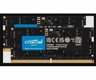 Crucial DDR5 32GB (2x16GB) SODIMM 4800MHz CL40