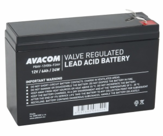 Avacom baterie 12V 6Ah F2 HighRate (PBAV-12V006-F2AH)