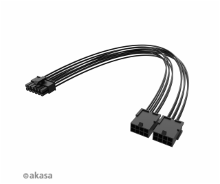 AKASA - PCIe 12-Pin na Dual 8-Pin adaptér