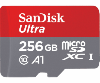 SanDisk MicroSDXC karta 256GB Ultra (150 MB/s, A1 Class 1...