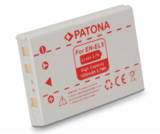 PATONA baterie pro foto Nikon EN-EL5 1000mAh