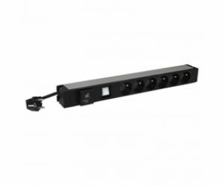 LEGRAND napájecí blok PDU 1U-19  6x230V- kabel 3m + přepě...