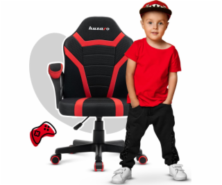 Gaming chair for children Huzaro Ranger 1.0 Red Mesh blac...