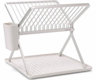 Brabantia Foldable Dish Drying Rack Small Light Grey