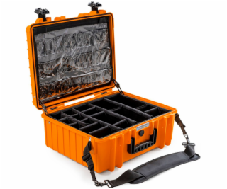 B&W Outdoor Case 6000 with medical emergency ki orange