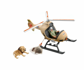 Schleich Wild Life 42476 Helikopter Tierrettung