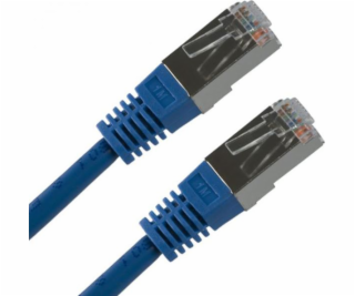 Patchcord, FTP, Cat.5e, 5m, niebieski