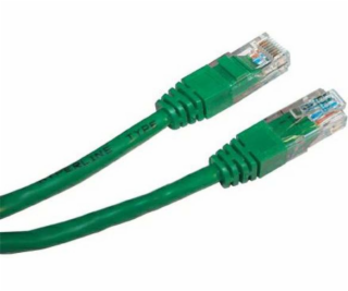 Patchcord UTP, Cat.5e, nieekranowany, 3m, zielony