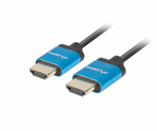 Kabel Lanberg HDMI - HDMI 1m niebieski (CA-HDMI-22CU-0010...