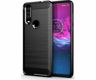 Puzdro Carbon Huawei Y6p black/black