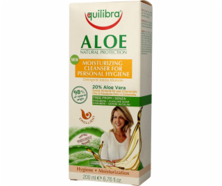 Equilibra Hydratačný gél na intímnu hygienu Aloe Vera 200ml