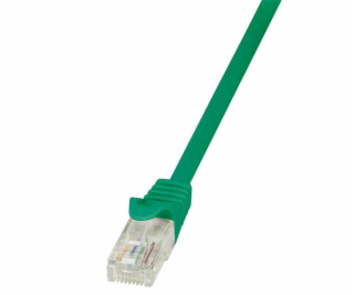 LogiLink Patchcord CAT 6 U/UTP EconLine, 1m, zielony (CP2...