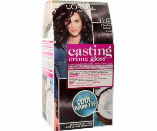 L&#39;Oreal Paris Casting Creme Gloss farba 4102 cool gaštan