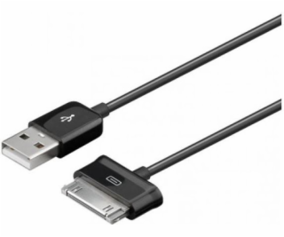 Kábel USB Techly USB-A - Samsung 30-pin 1.2 m Czarny (305...