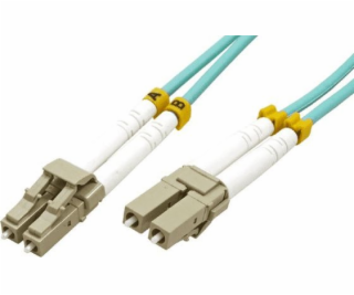 Optyczny Patchcord Multi mode (50/125), LC-LC/3m, niebies...