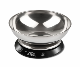 PS8400 Electronic kitchen scale Stainless steel bowl, 1gr...