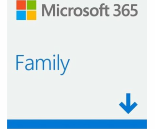 Microsoft 365 pre rodiny 1 rok elektronická licencia EU 6...