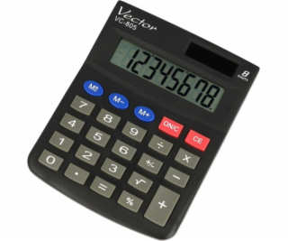 VECTOR CALCULATOR OFFICE KAV VC-805 BLACK