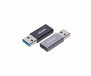 AKASA adaptér USB3.1 Gen2 Type-C na Type-A (F/M), 2ks v b...