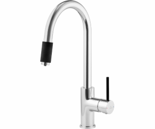 KITCHEN MIXER WITH SWIVEL SPOUT AND CONNECTION TO WATER F...