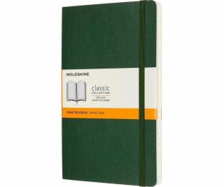 Moleskine Notes 13x21 kratka myrtle zielony