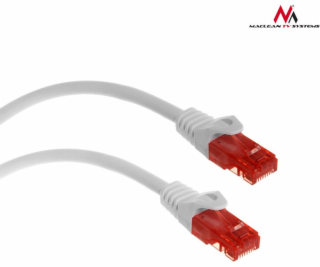 Maclean Patchcord, Cat6, 0,5 m, biely (MCTV-300W)