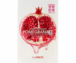 SAEM Pleťová maska Natural Mask Sheet Pomegranate omlazuj...