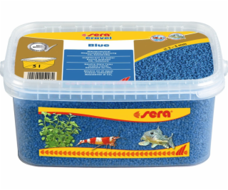 Podstielka Sera Aquarium Gravel Blue O 2 - 3 mm 6 l, modrá