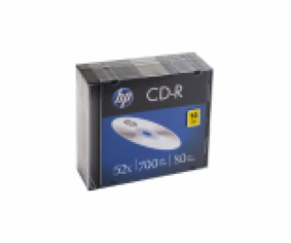 CD-R HP 700MB (80min) 52x slimbox 10ks/pack