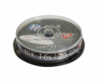 Blu-ray BD-R SL HP 25GB 6x 10-cake