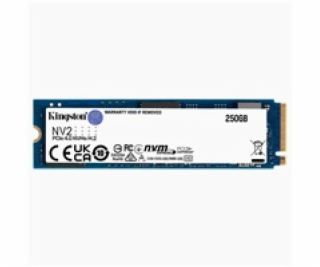 Kingston SSD 250GB NV2 M.2 2280 NVMe™ PCIe Gen (R 2100MB/...