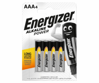 Baterie mikrotužka alkalická Energizer Power / blistr