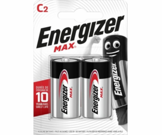 ENERGIZER BATTERY MAX C LR14. 2 pcs. ECO package