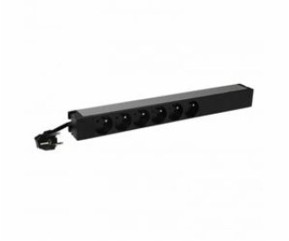 LEGRAND napájecí blok PDU 1U-19  6x230V - kabel 3m s vidlicí