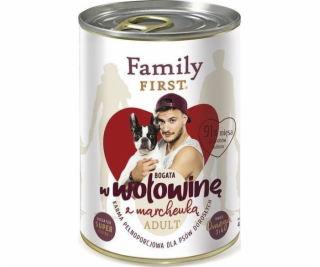 FAMILY FIRST Adult Chicken with beets - Wet dog food - 400 g