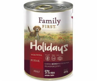 FAMILY FIRST Holidays Adult Turkey kuracie mrkva - Wet do...